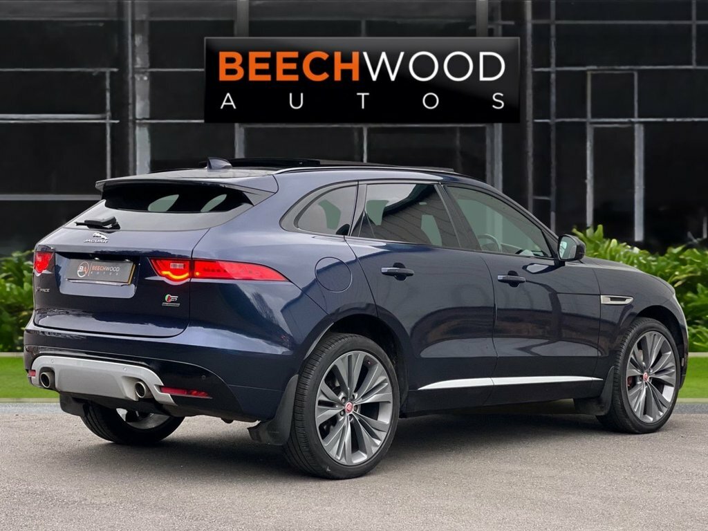 Jaguar F-Pace 2017 3.0 D300 V6 S Suv Awd Euro 6 OY67XKK Blue #4