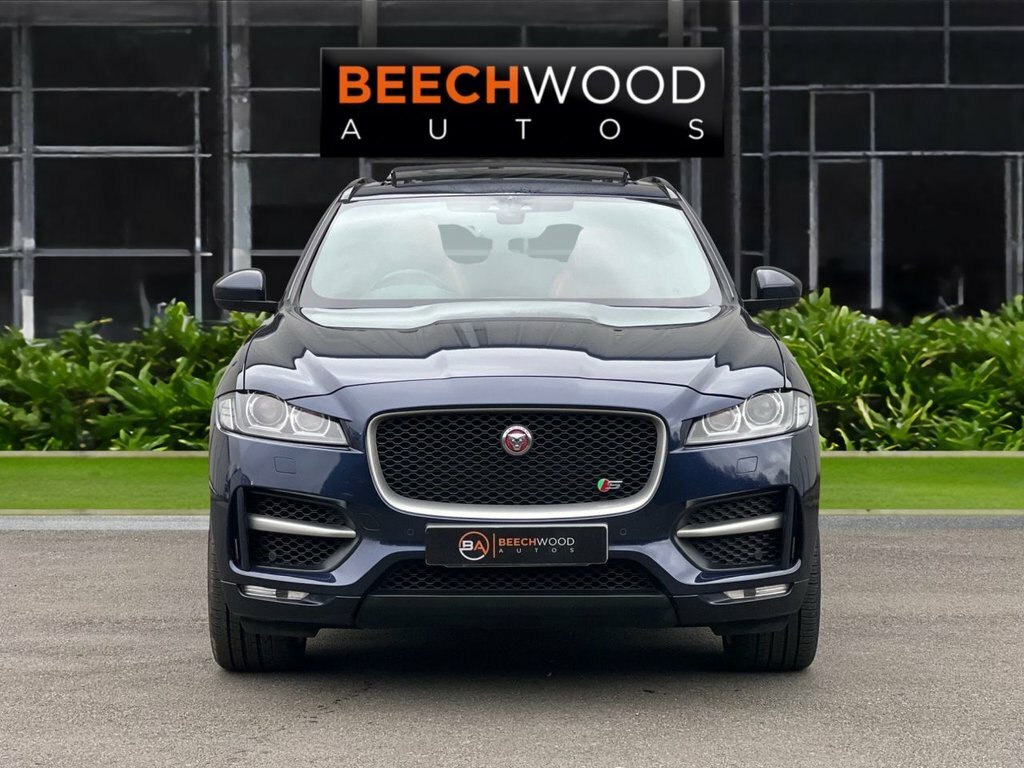 Jaguar F-Pace 2017 3.0 D300 V6 S Suv Awd Euro 6 OY67XKK Blue #3