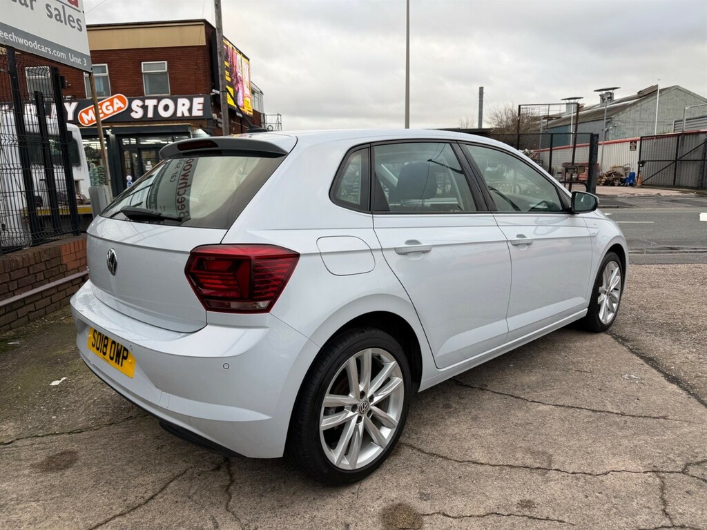 Volkswagen Polo 1.0 Tsi Sel Euro 6 Ss SO18OWP Silver #4