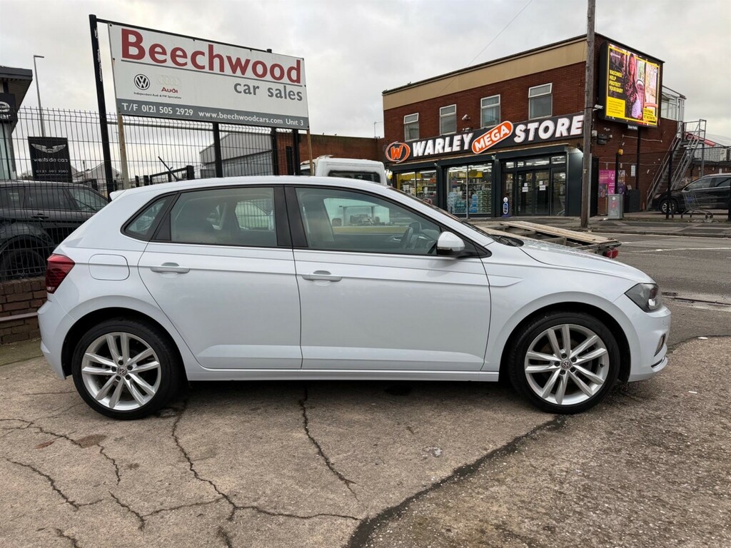 Volkswagen Polo 1.0 Tsi Sel Euro 6 Ss SO18OWP Silver #3