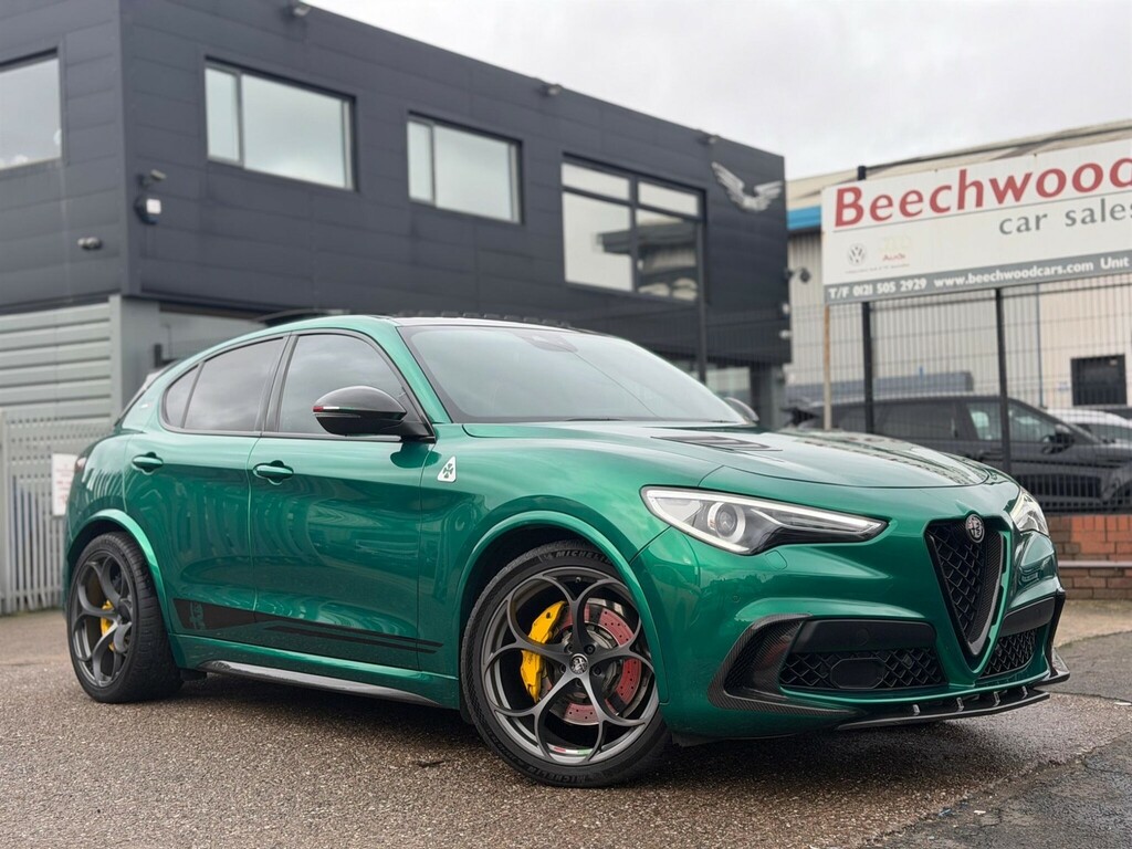 Alfa Romeo Stelvio 2.9 V6 Bi-turbo Quadrifoglio Q4 Awd Euro 6 S Green