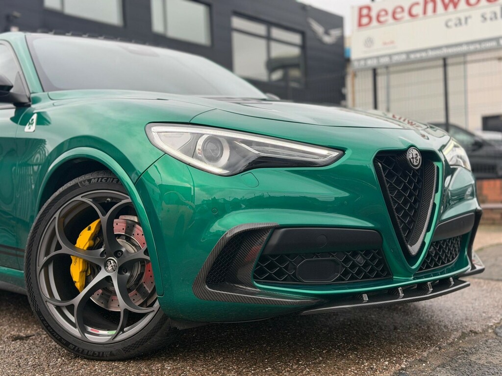 Alfa Romeo Stelvio 2.9 V6 Bi-turbo Quadrifoglio Q4 Awd Euro 6 S Green #4