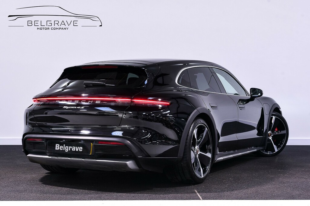Porsche Taycan Performance Plus 93.4Kwh 4S Cross Turismo Elec GX22UWJ Black #3