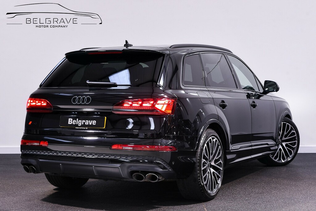 Audi SQ7 4.0 Tfsi V8 Vorsprung Suv Tiptronic Qua Black #3