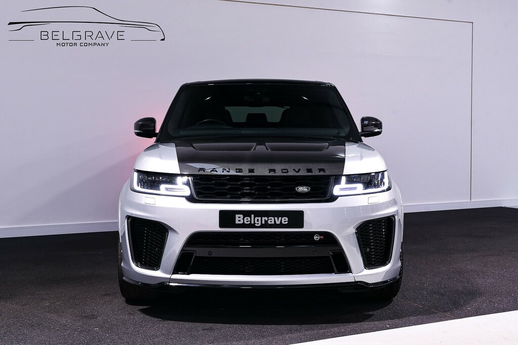 Land Rover Range Rover Sport 5.0 P575 V8 Svr Carbon Edition Suv EY22KYX Silver #5