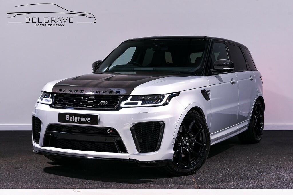 Land Rover Range Rover Sport 5.0 P575 V8 Svr Carbon Edition Suv Silver