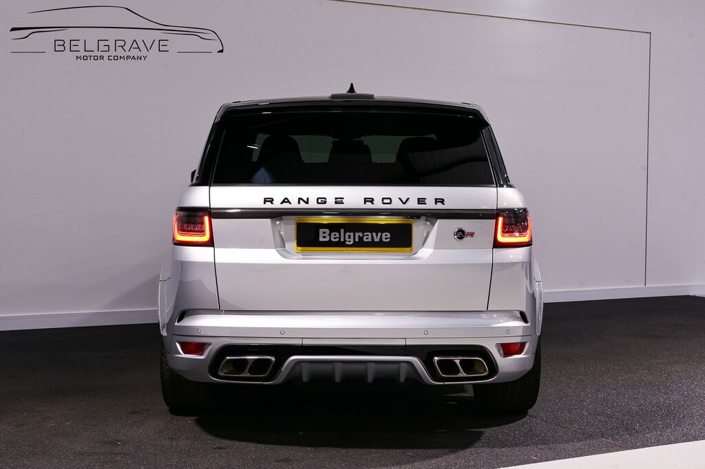 Land Rover Range Rover Sport 5.0 P575 V8 Svr Carbon Edition Suv EY22KYX Silver #6