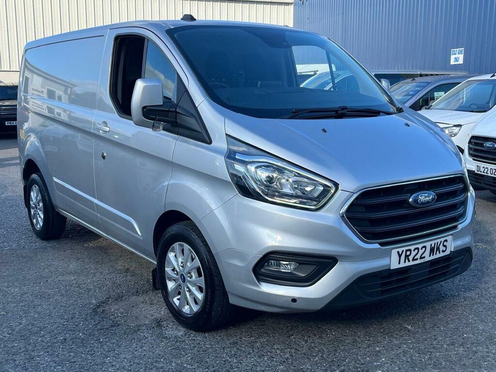 Ford Transit Custom 2.0 280 Ecoblue Limited Panel Van Manua YR22WKS Silver #4