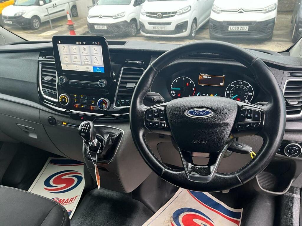 Ford Transit Custom 2.0 280 Ecoblue Limited Panel Van Manua SK22UMU Black #2