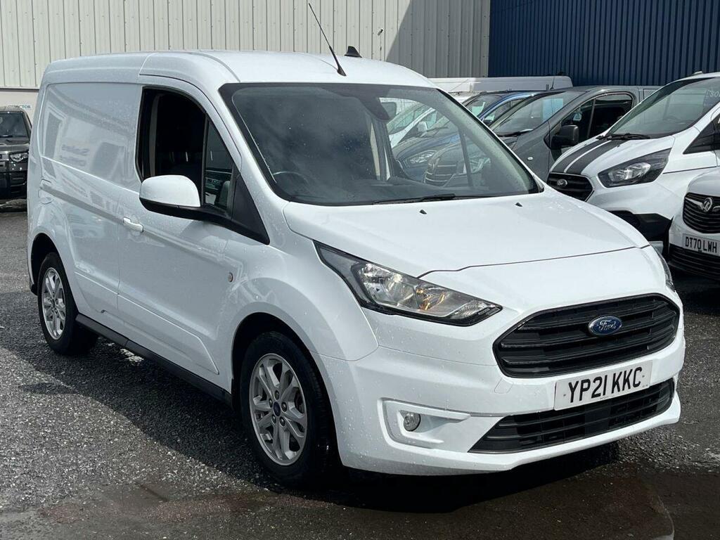 Ford Transit Connect 1.5 200 Ecoblue Limited Panel Van Manua YP21KKC White #2