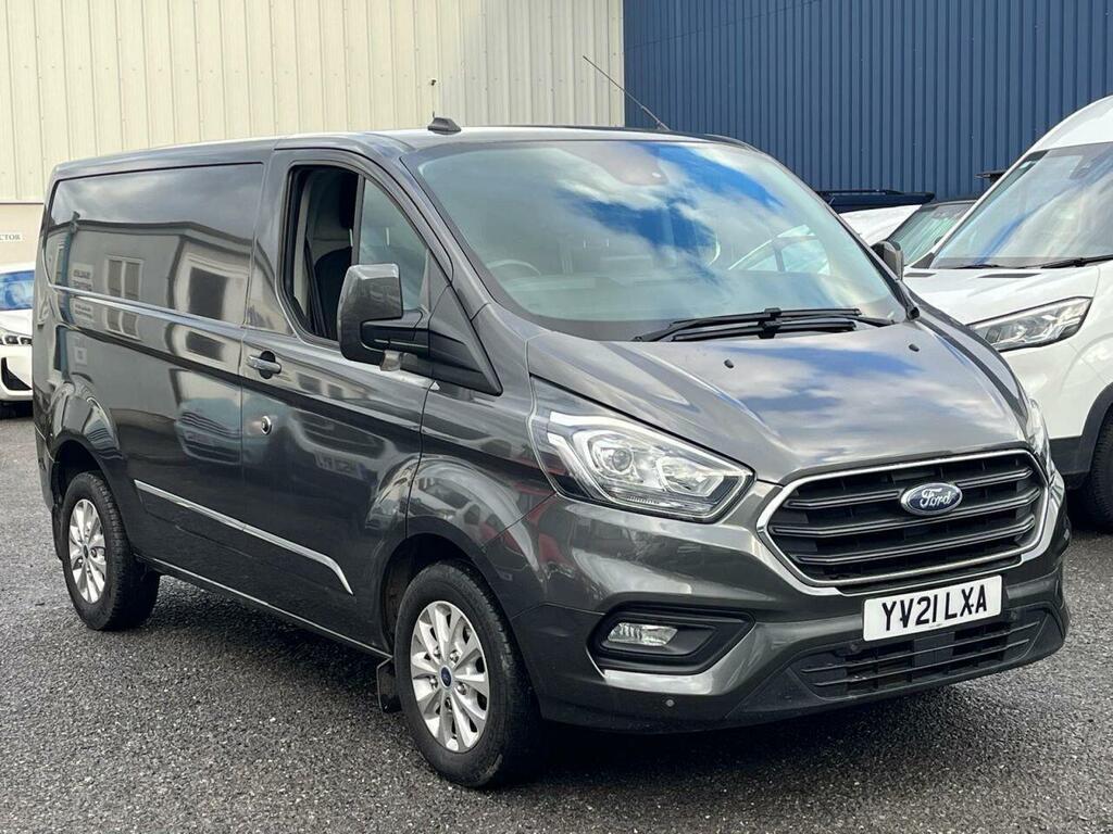 Ford Transit Custom 2.0 280 Ecoblue Limited Panel Van Manua YV21LXA Grey #5