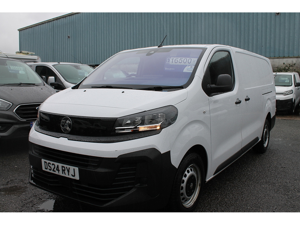 Vauxhall Vivaro Turbo D Prime White