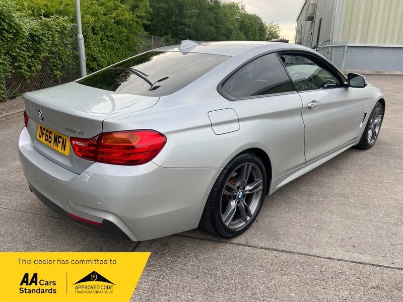 BMW 4 Series 420I M Sport DF66MFN Silver #5