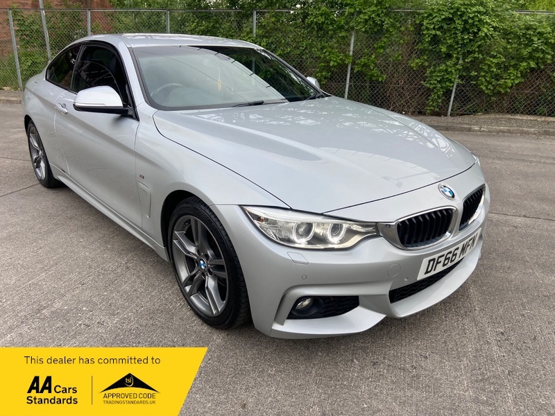 BMW 4 Series 420I M Sport DF66MFN Silver #2