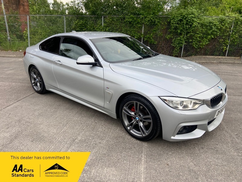 BMW 4 Series 420I M Sport DF66MFN Silver #4