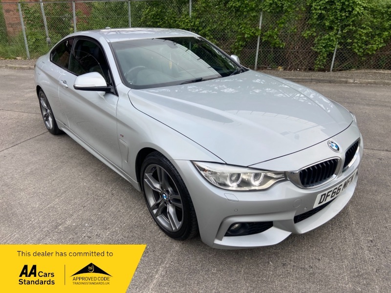 BMW 4 Series 420I M Sport Silver