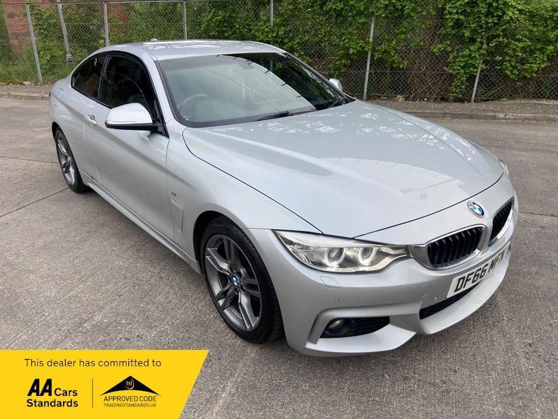BMW 4 Series 420I M Sport DF66MFN Silver #3