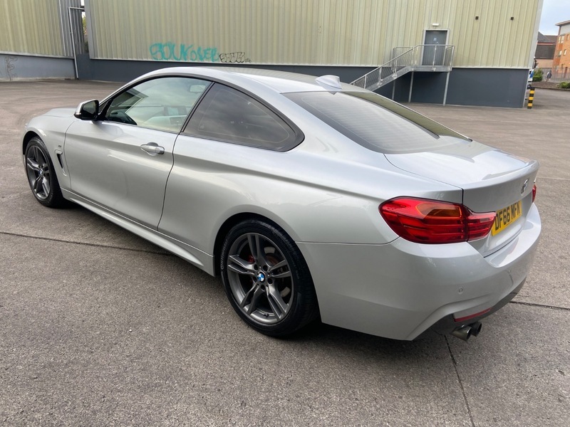 BMW 4 Series 420I M Sport DF66MFN Silver #6