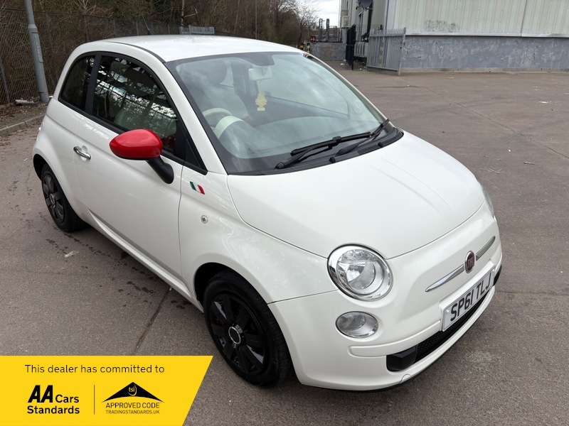 Fiat 500 1.2 Pop SP61TLJ White #5