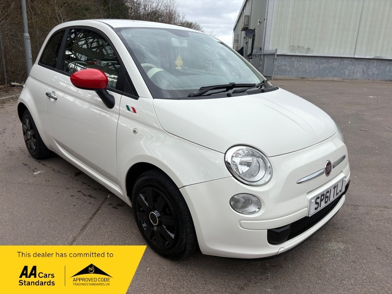 Fiat 500 1.2 Pop SP61TLJ White #4