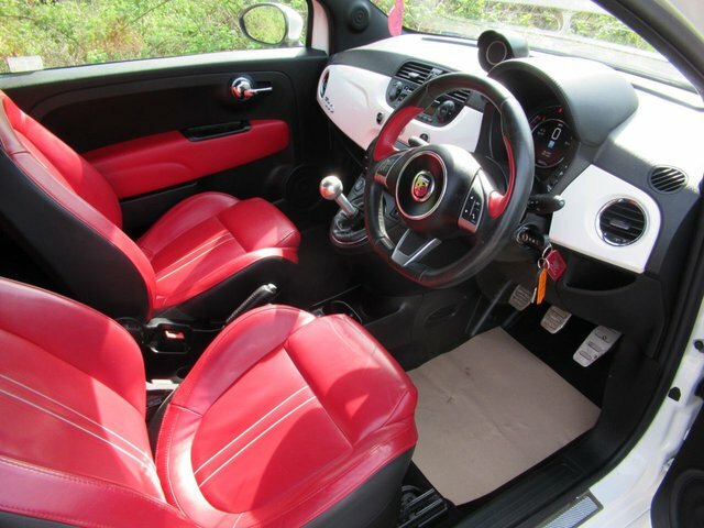 Abarth 595 1.4 T-jet Turismo Hatchback Euro RV65SKD White #4