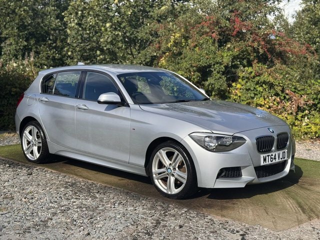 BMW 1 Series 2.0 120D M Sport Hatchback Xdriv MT64VJD Silver #3