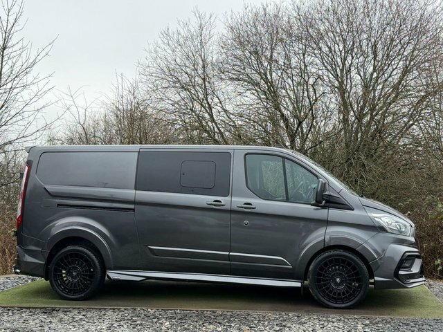 Ford Transit Custom 2.0 320 Ecoblue Limited Crew Van Double Cab Di WR72TVU Grey #6