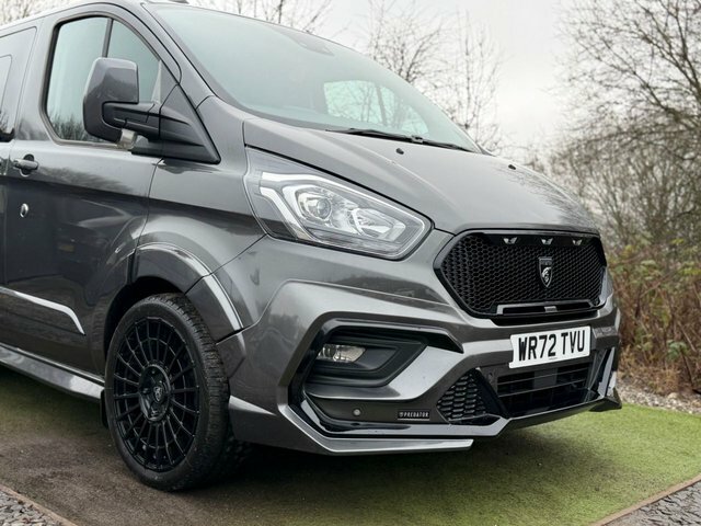 Ford Transit Custom 2.0 320 Ecoblue Limited Crew Van Double Cab Di WR72TVU Grey #5