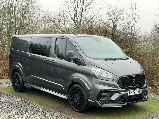 Ford Transit Custom 2.0 320 Ecoblue Limited Crew Van Double Cab Di WR72TVU Grey #3