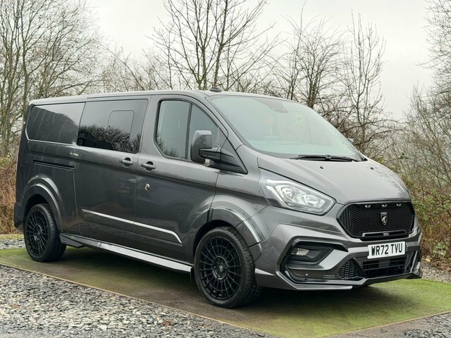 Ford Transit Custom 2.0 320 Ecoblue Limited Crew Van Double Cab Di WR72TVU Grey #2