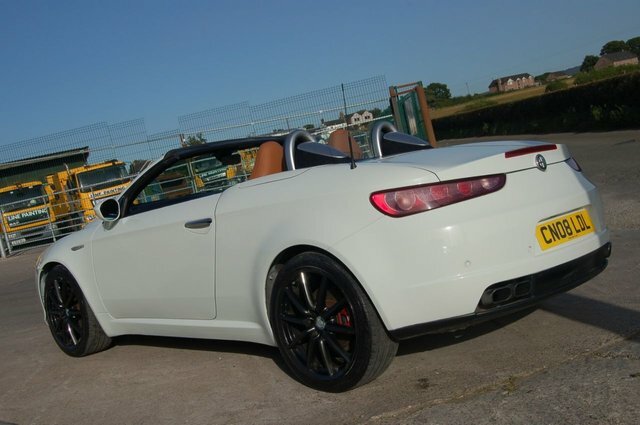 Alfa Romeo Spider 2.2 Jts Limited Edition 185 Bhp CN08LDL White #5