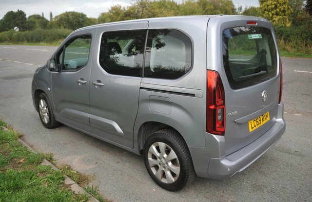Vauxhall Combo Life 1.2 Turbo Gpf Energy Mpv Euro 6 LC69RXH Grey #4