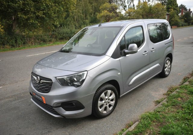 Vauxhall Combo Life 1.2 Turbo Gpf Energy Mpv Euro 6 LC69RXH Grey #3