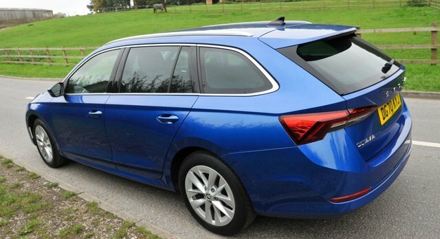 Skoda Octavia 1.5 Tsi Act Se L First Edition Estate M Blue #3