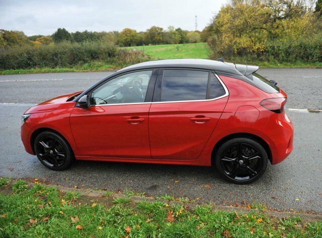 Vauxhall Corsa 1.2 Turbo Elite Nav Premium Hatchback M FH69UVU Red #5