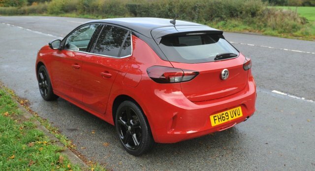 Vauxhall Corsa 1.2 Turbo Elite Nav Premium Hatchback M FH69UVU Red #6
