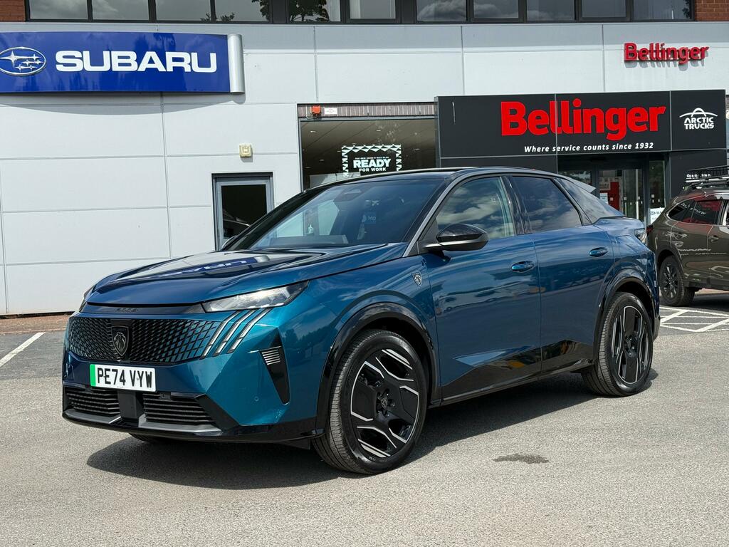 Peugeot 3008 73Kwh Gt Suv 210 Ps PE74VYW Blue #5