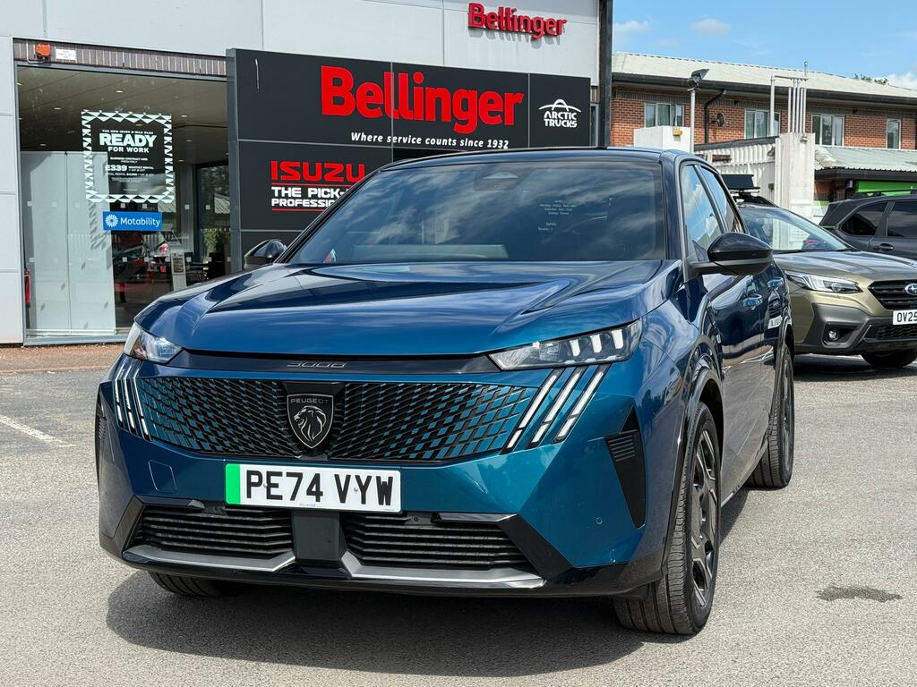 Peugeot 3008 73Kwh Gt Suv 210 Ps PE74VYW Blue #6