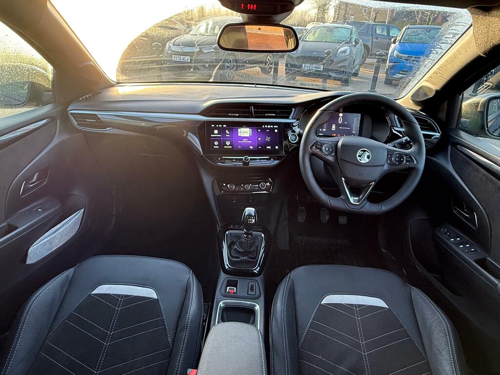 Vauxhall Corsa 1.2 Turbo Ultimate Hatchback Eur GL74MWG Black #2
