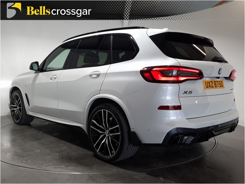BMW X5 Xdrive40d Mht M Sport 7 Seat Tecpro Pk UXZ8750 White #5