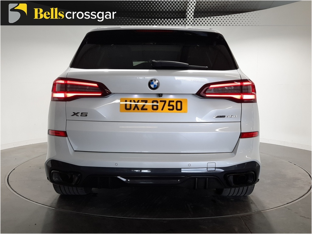 BMW X5 Xdrive40d Mht M Sport 7 Seat Tecpro Pk UXZ8750 White #6
