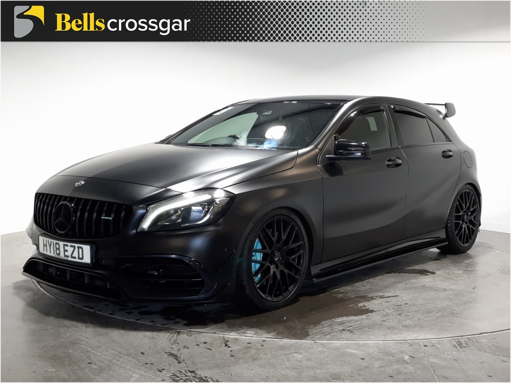 Mercedes-Benz A Class A45 4Matic Premium HY18EZD Black #3