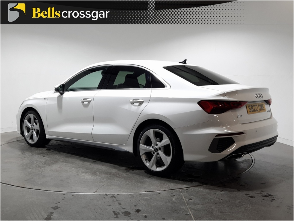 Audi A3 35 Tfsi S Line S Tronic SB22OME White #5