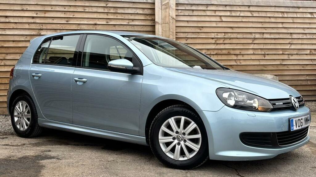 Volkswagen Golf 1.6 Tdi Bluemotion VO61NWH Blue #2