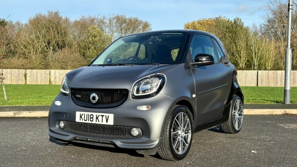 Smart Fortwo Coupe 0.9 T Brabus Xclusive KU18KTV Black #4