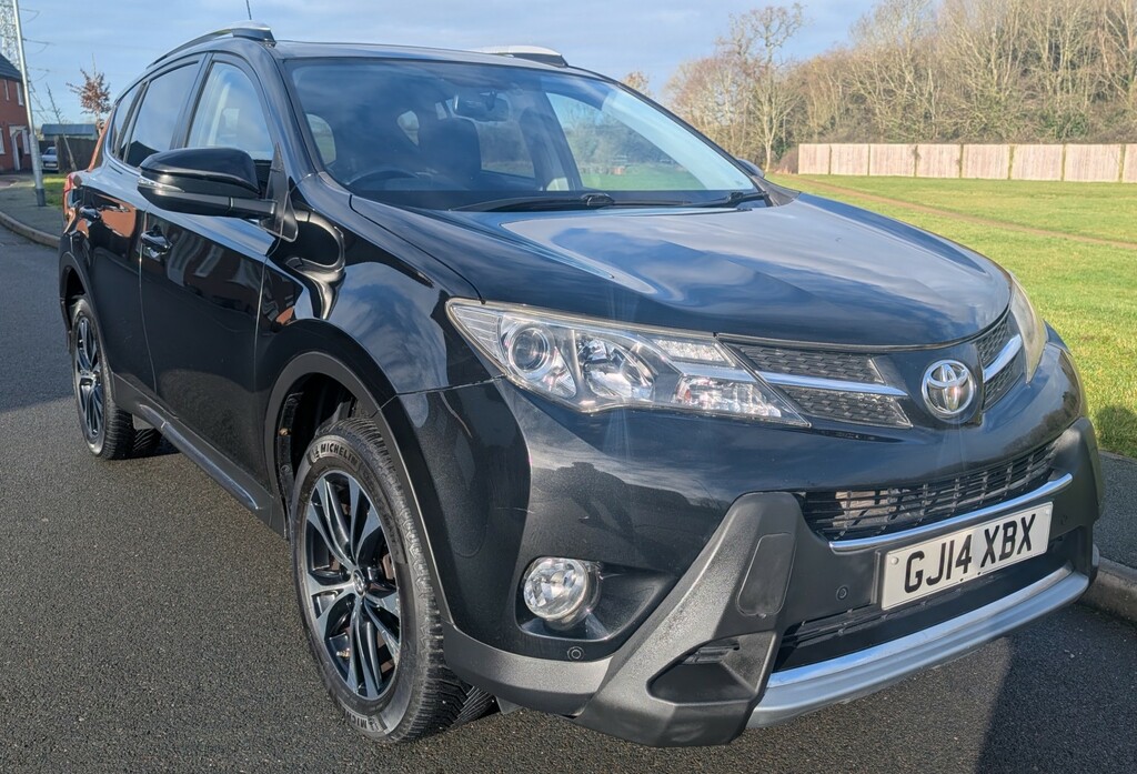 Toyota Rav 4 2.2 D-cat Icon GJ14XBX Black #2
