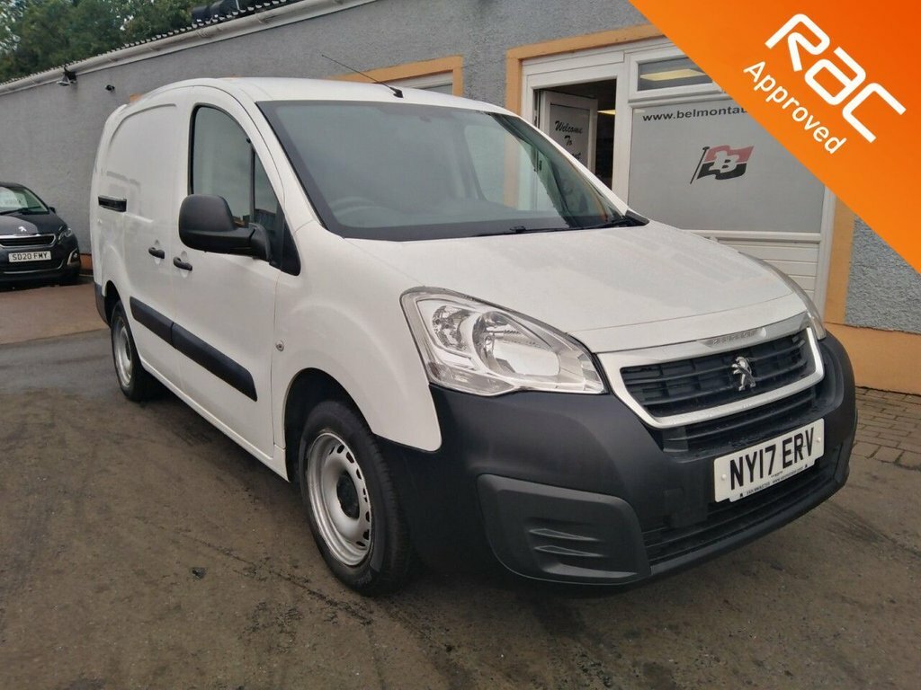 Peugeot Partner 1.6 Blue Hdi Crc 100 Bhp NY17ERV White #2