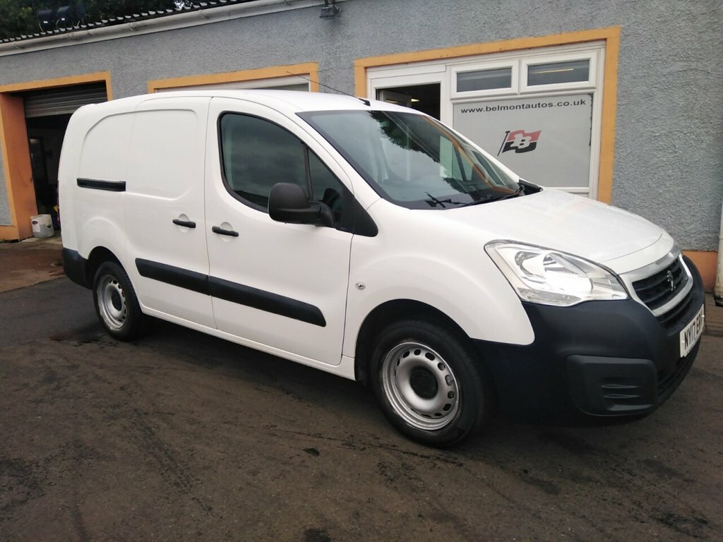 Peugeot Partner 1.6 Blue Hdi Crc 100 Bhp NY17ERV White #3