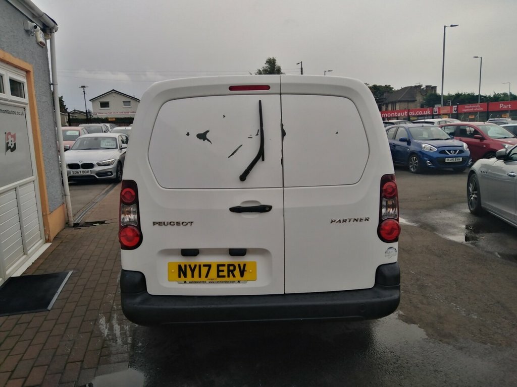 Peugeot Partner 1.6 Blue Hdi Crc 100 Bhp NY17ERV White #5