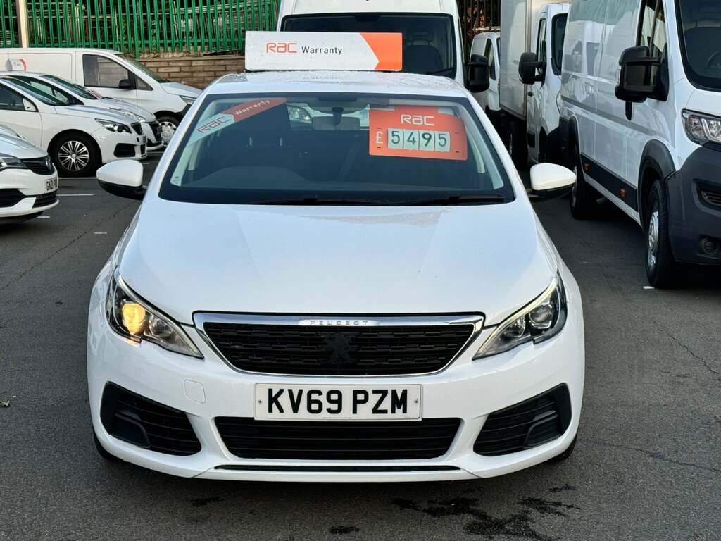 Peugeot 308 308 Access Puretech Ss KV69PZM White #3